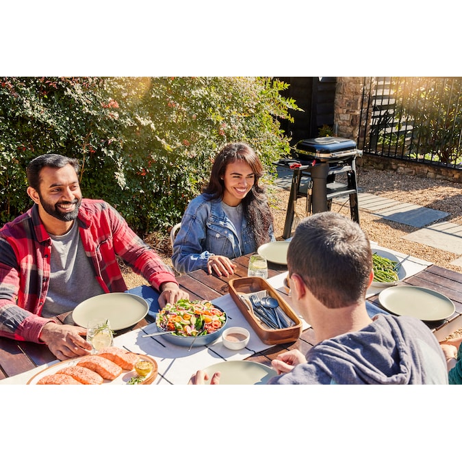 Weber Lumin Compact 1560-Watt Black Electric Grill - Image 14