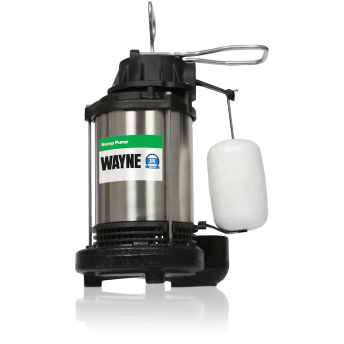 Wayne 3/4-HP 120-Volt 92-GPM Stainless Steel Submersible Sump Pump