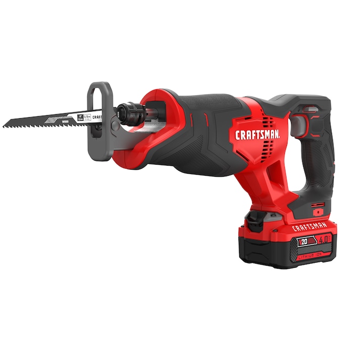 CRAFTSMAN V20 20-volt Max Variable Cordless Reciprocating Saw (Charger Included and Battery Included)
