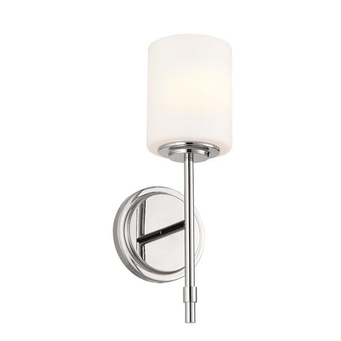 Kichler Ali 5.25-in 1-Light Polished Nickel Traditional Vanity Light
