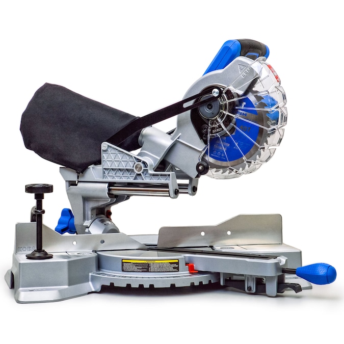 Kobalt Compact 7-1/4-in 10-Amp Single Bevel Sliding Compound Corded Miter Saw (Battery and Charger Not Included)