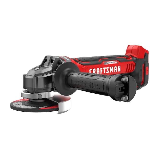 CRAFTSMAN V20 RP 4.5-in 20-volt Max Paddle Switch Brushless Cordless Angle Grinder (Tool Only)