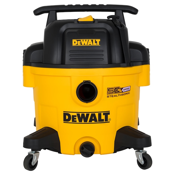 DEWALT Stealthsonic Quiet 9-Gallons 5-HP Corded Wet/Dry Shop Vacuum with Accessories Included