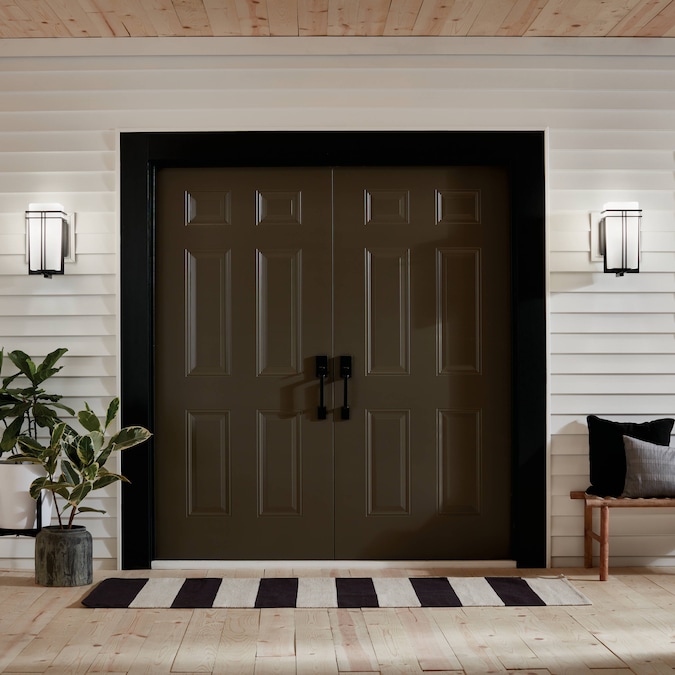 Kichler Tremillo 1-Light 14.25-in H Black Outdoor Wall Light - Image 3