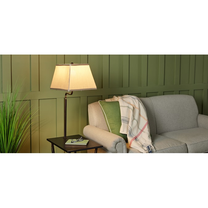 allen + roth 54-in Bronze Shelf Floor Lamp - Image 13