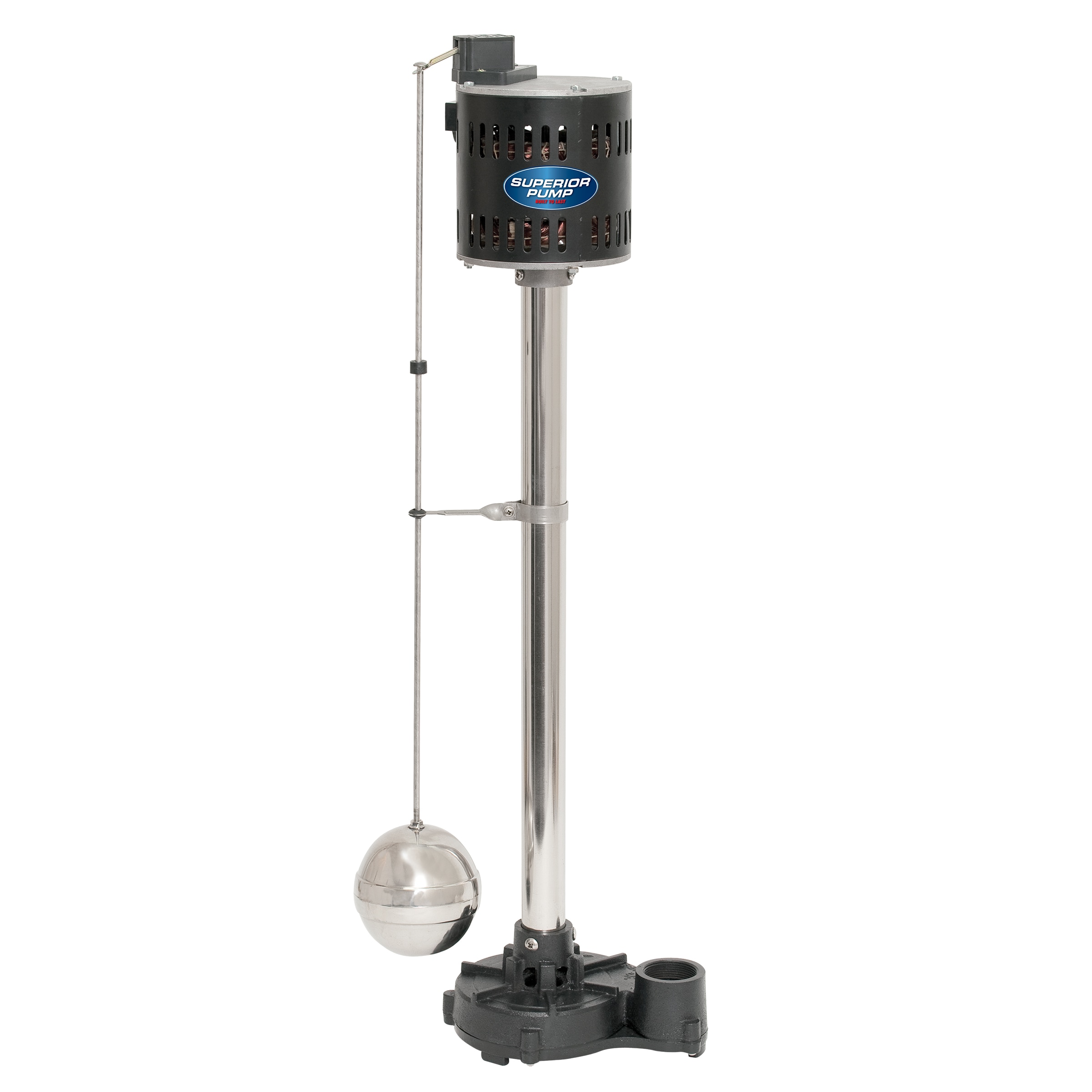 1/2-HP 120 -Volt 60-Gallon Stainless steel Pedestal sump pump