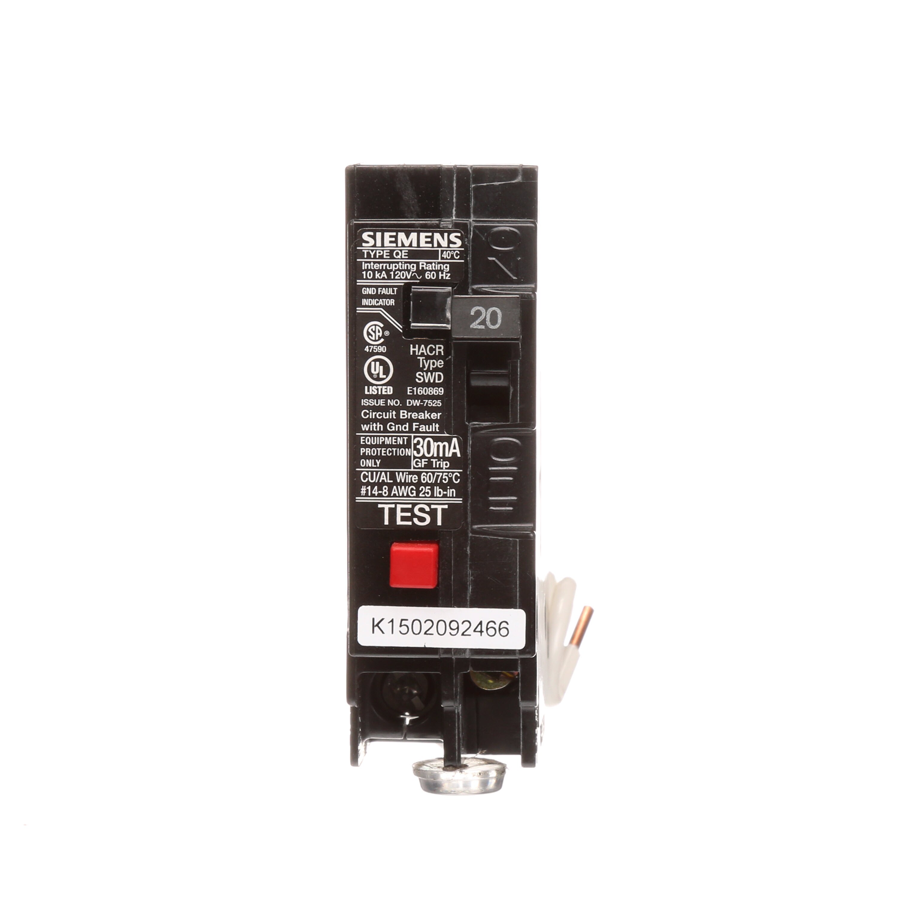 20-amp GFCI Circuit Breaker - Image 2