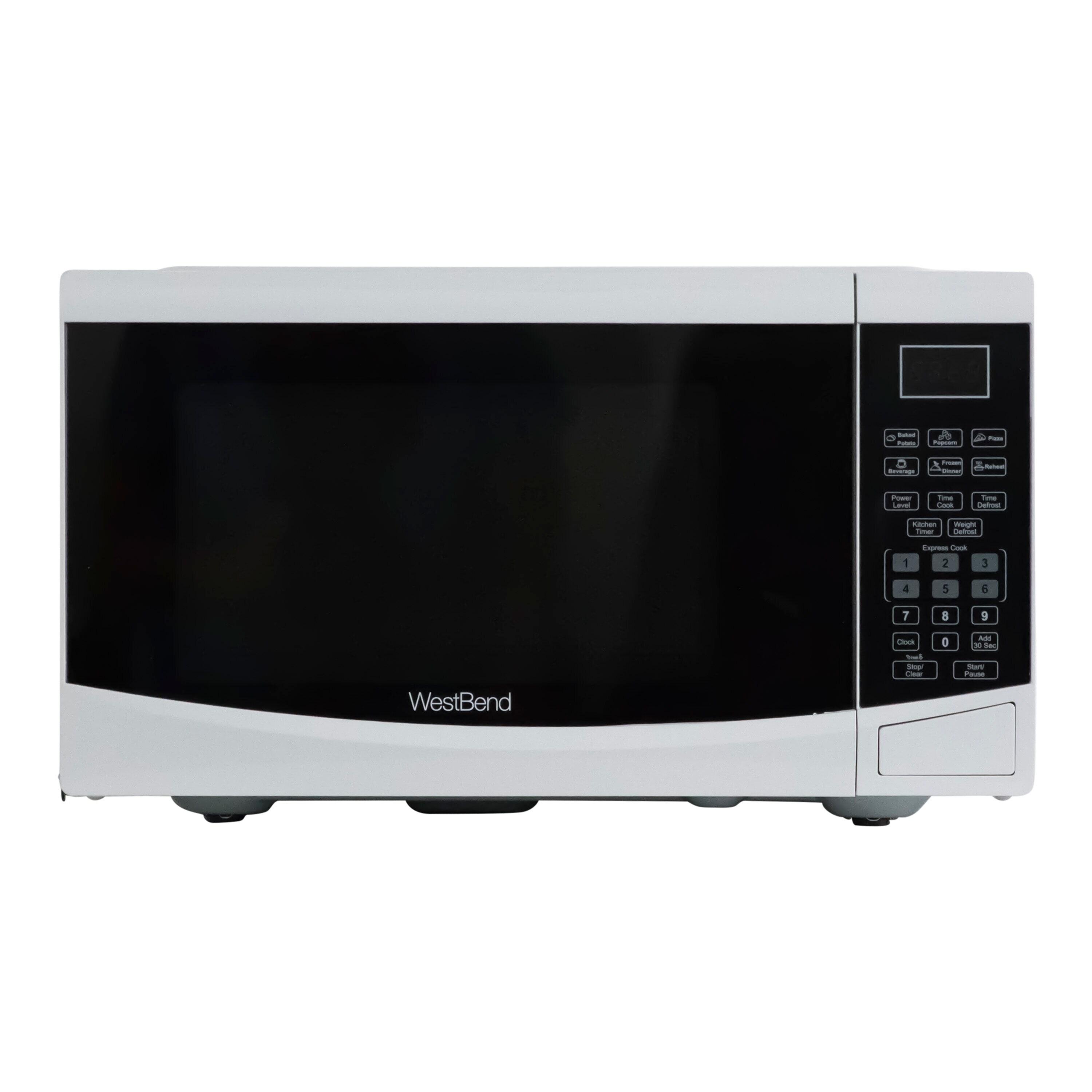 0.9-cu ft Small (Less than 1.5-cu ft) 900 -Watt Countertop Microwave ( White )