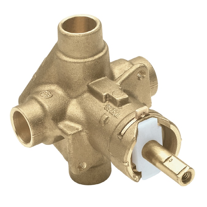 Moen Posi-Temp 1/2-in ID Compression x 1/2-in OD Brass Pressure balancing valve
