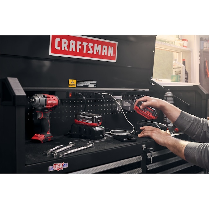 CRAFTSMAN 2000 Series 51.5-in W x 24.7-in H 8-Drawer Steel Tool Chest (Black) - Image 5