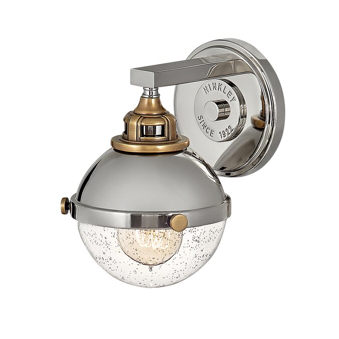 Hinkley Fletcher 6.25-in 1-Light Polished Nickel LED Traditional Vanity Light - Image 6