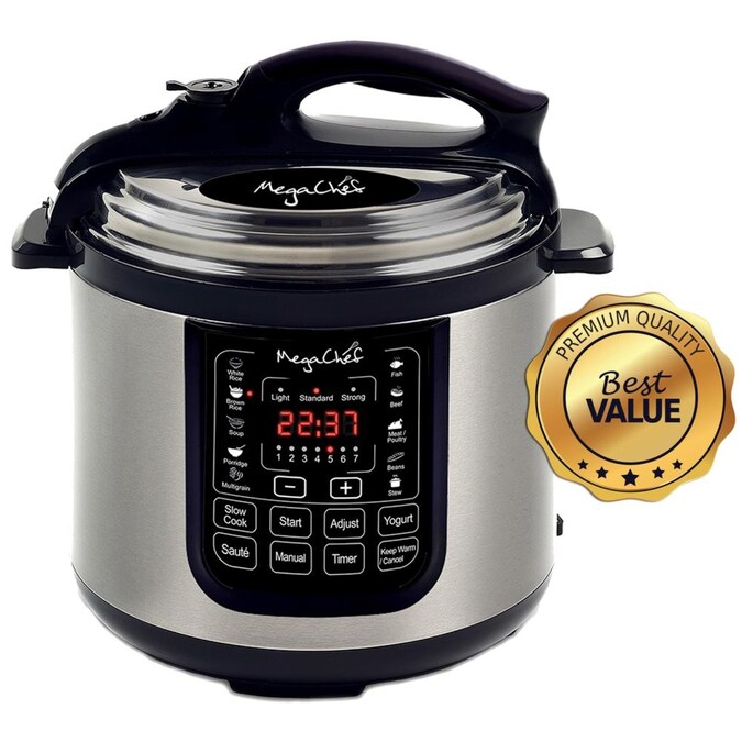 MegaChef 8-Quart Programmable Electric Pressure Cooker - Image 6