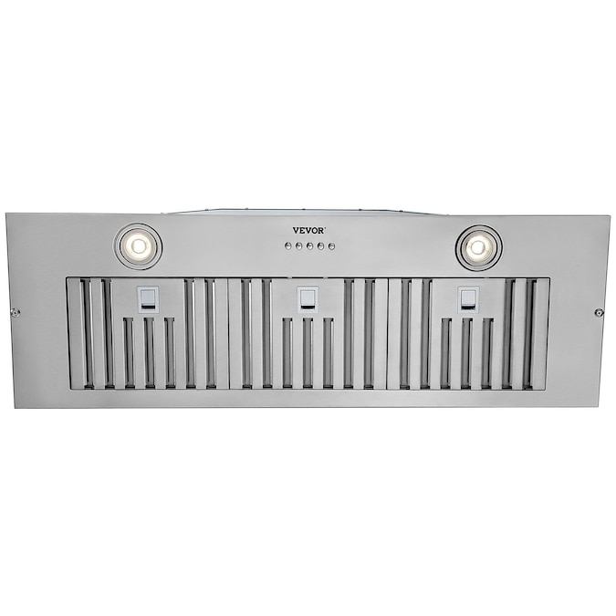 VEVOR Insert Range Hood 3-Speed 36-in 800-CFM Ducted 201 Stainless Steel Under Cabinet Range Hoods Undercabinet Mount with Charcoal Filter - Image 11
