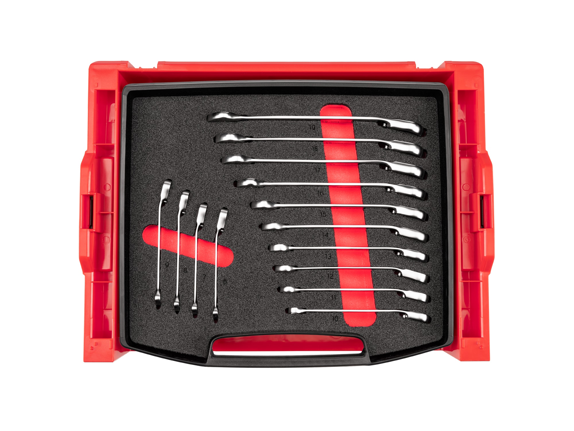 14 -Piece Set Metric Ratchet Wrench