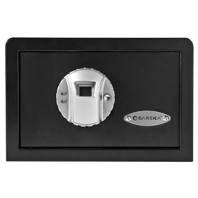 Barska 0.28-cu ft Hotel/Residential Safe Box with Biometric Lock