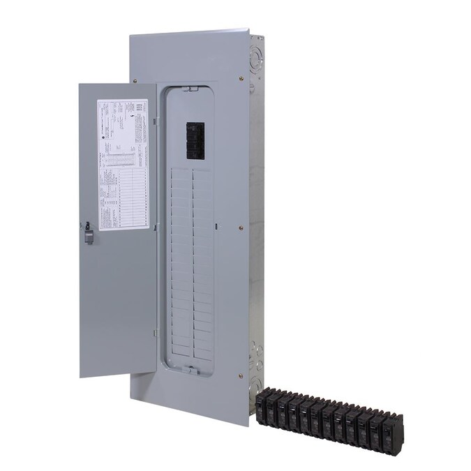 GE PowerMark Gold 200-Amp 40-Spaces 40-Circuit Indoor Main Breaker Load Center (Value Pack) - Image 6