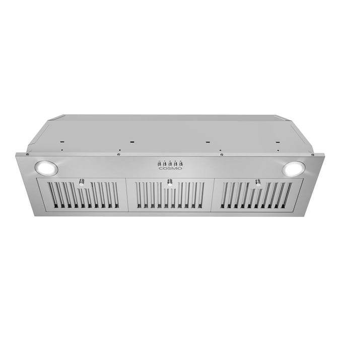Cosmo 36-in 380-CFM Ducted Stainless Steel Under Cabinet Range Hoods Insert