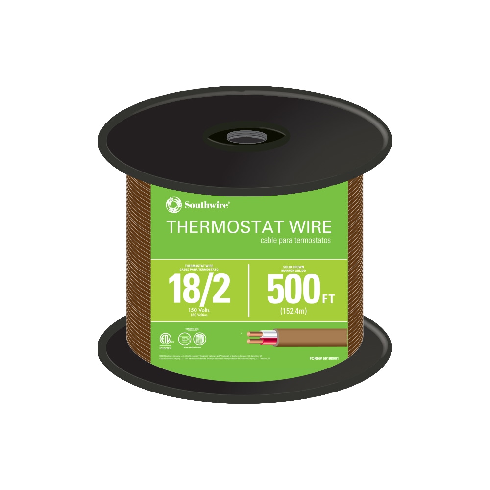 500-ft 18 / 2 Solid Thermostat Wire ( By-the-roll )