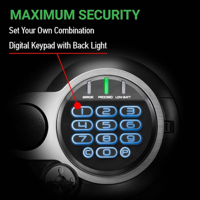 SentrySafe 1.2-cu ft Fireproof and Waterproof Home Safe with Electronic/Keypad Lock - Image 5