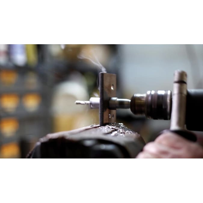 Drill America 3-5/8-in Carbide-tipped Arbored Hole Saw with Hard Case - Image 9