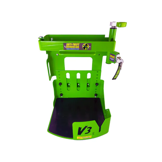 GREEN TOUCH INDUSTRIES Green Leaf Blower Rack for Open and Enclosed Trailers - Secure and Convenient Storage Solution