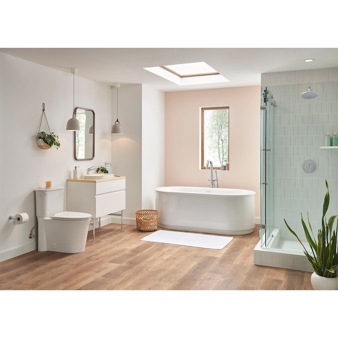 American Standard Studio s Polished Chrome 1-handle Single Function Round Shower Faucet - Image 9