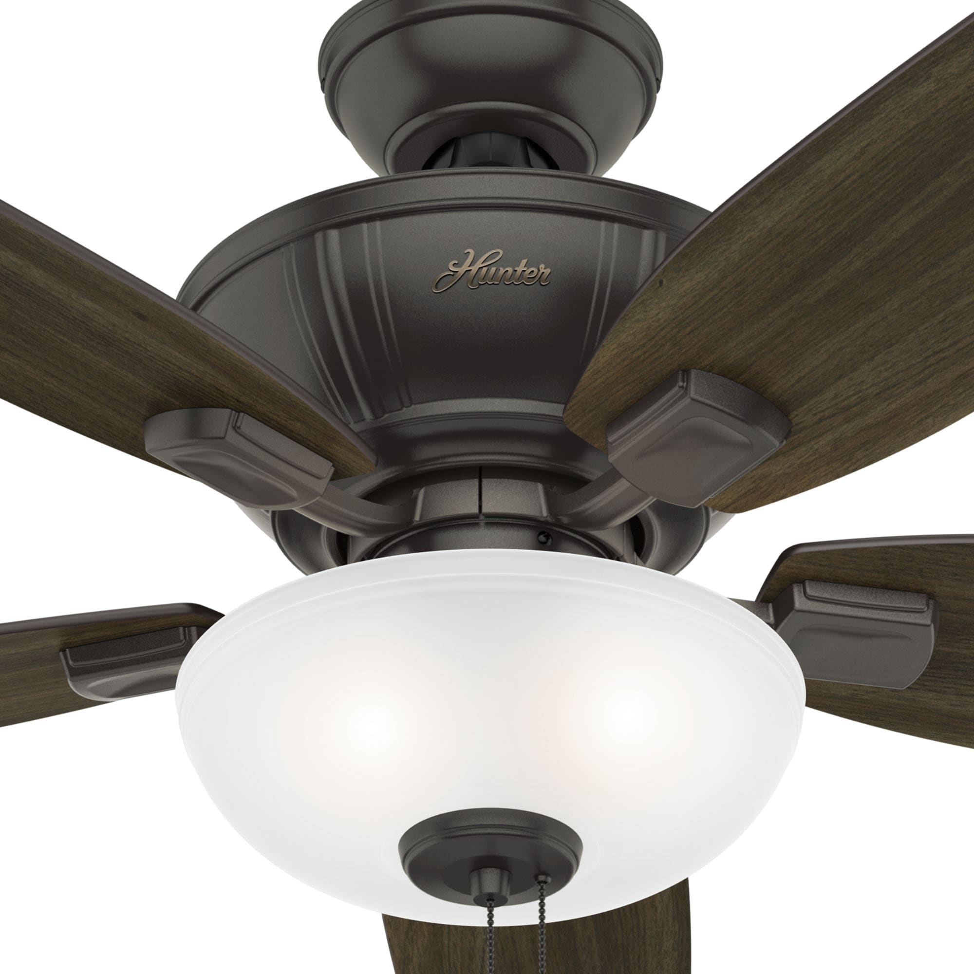 Kenbridge 52-in Noble Bronze with Barnwood/Dark Walnut Blades With Light ( 5 -Blade ) - Image 7