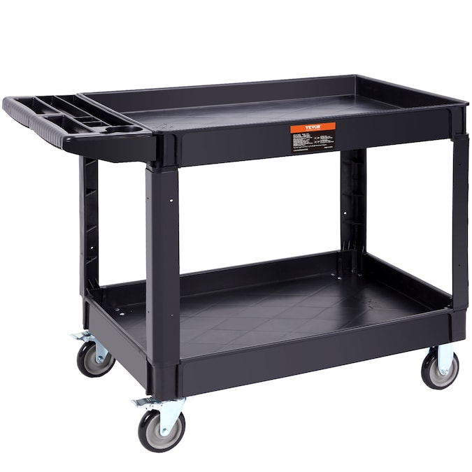 SKYSHALO 33.46-in-Drawer Shelf Utility Cart