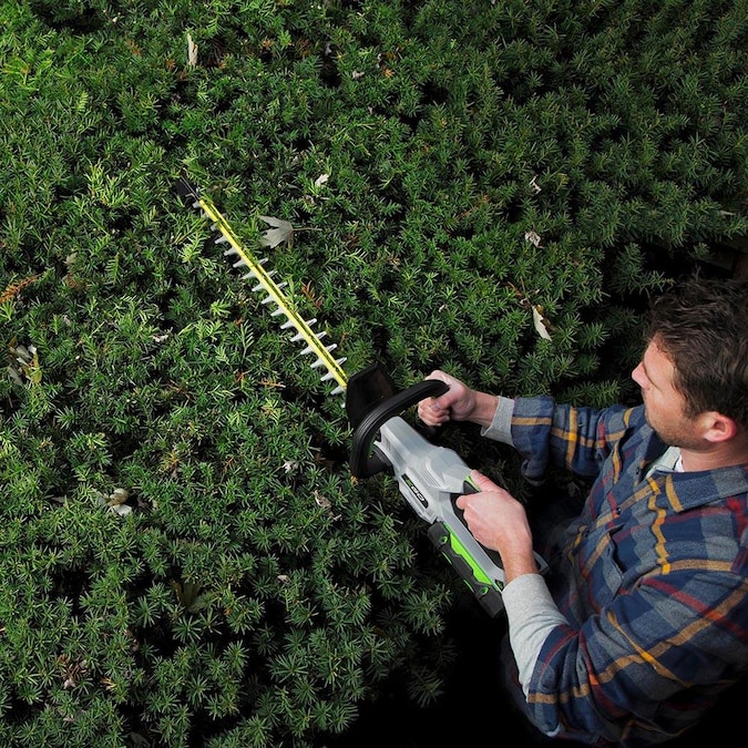 EGO POWER+ 56-volt 24-in Battery Hedge Trimmer 2.5 Ah (Battery and Charger Included) - Image 9