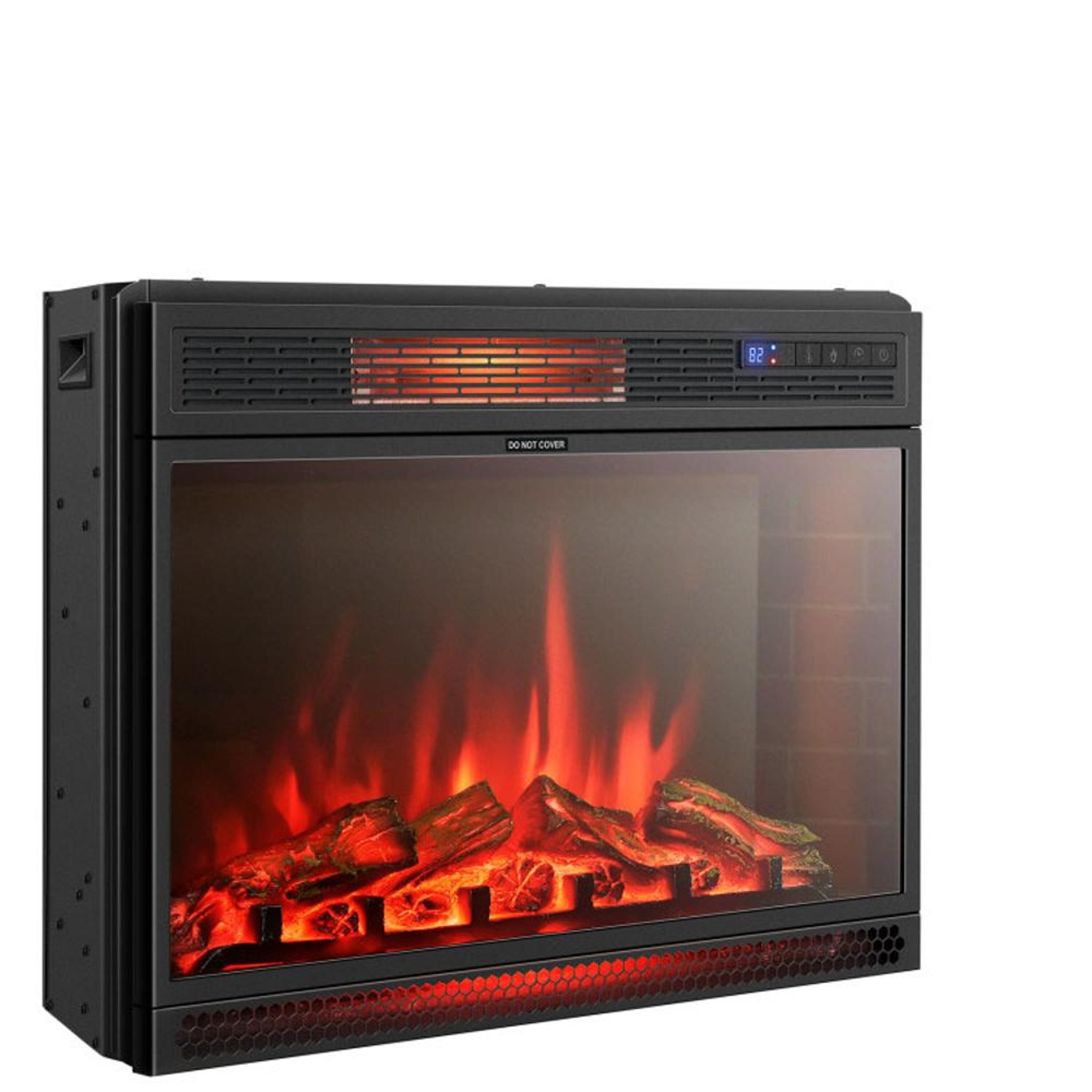 29-Inches W Black Free standing Infrared quartz Tabletop Electric Fireplace with Remote Control Included - Image 2