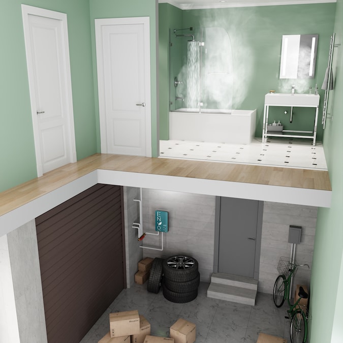 ANZZI ENVO 240-Volt 11-kW-kW 2.3-GPM Point Of Use Tankless Electric Water Heater - Image 4