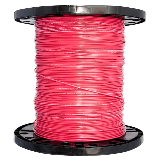 Southwire 2500-ft 14-AWG Red Solid Copper Thhn Wire (By-the-roll)
