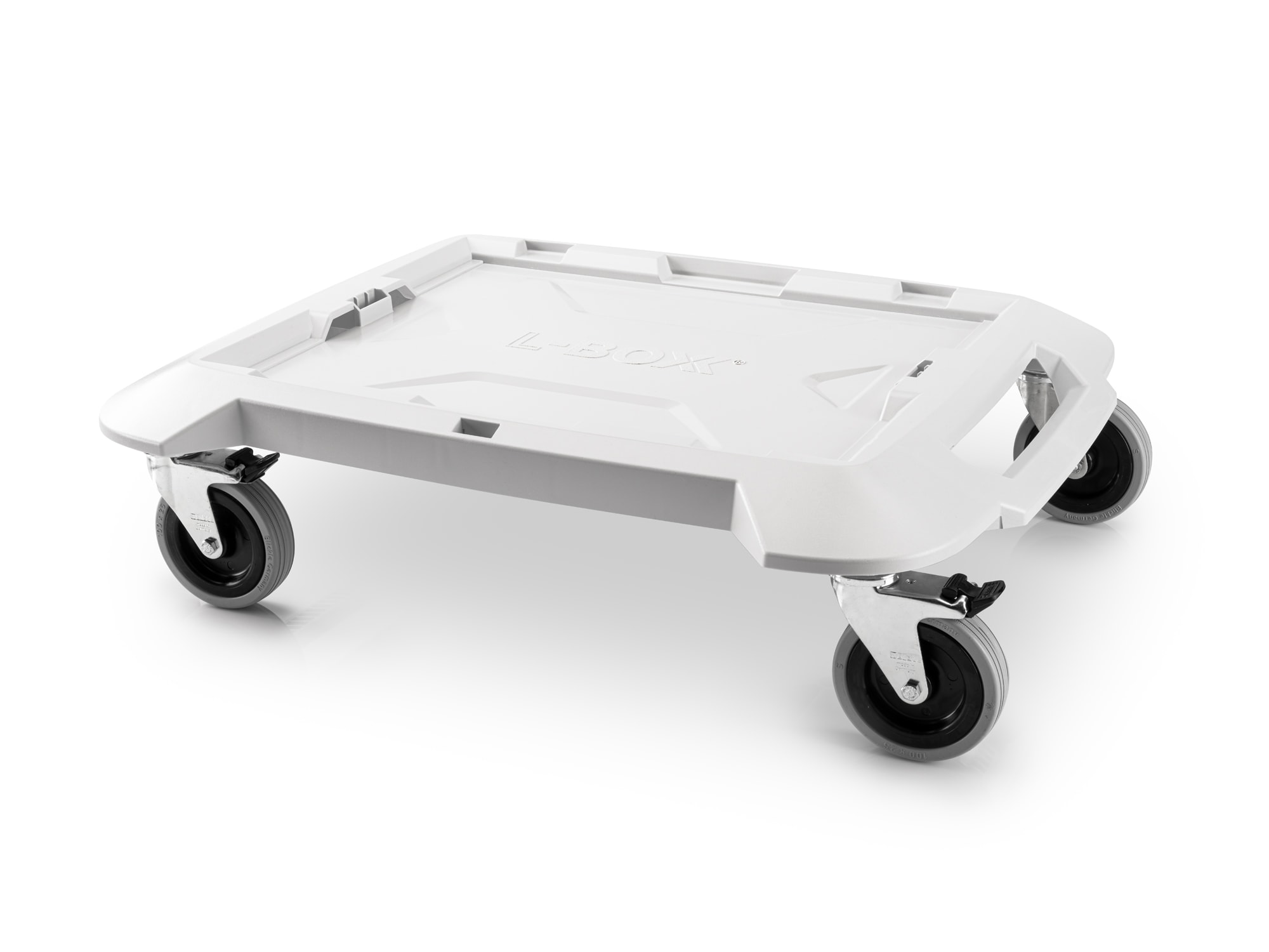 L-Boxx 25.4-Inches W x 6.7-Inches H x 19.4-Inches D Off-white Plastic Rolling Tool Box