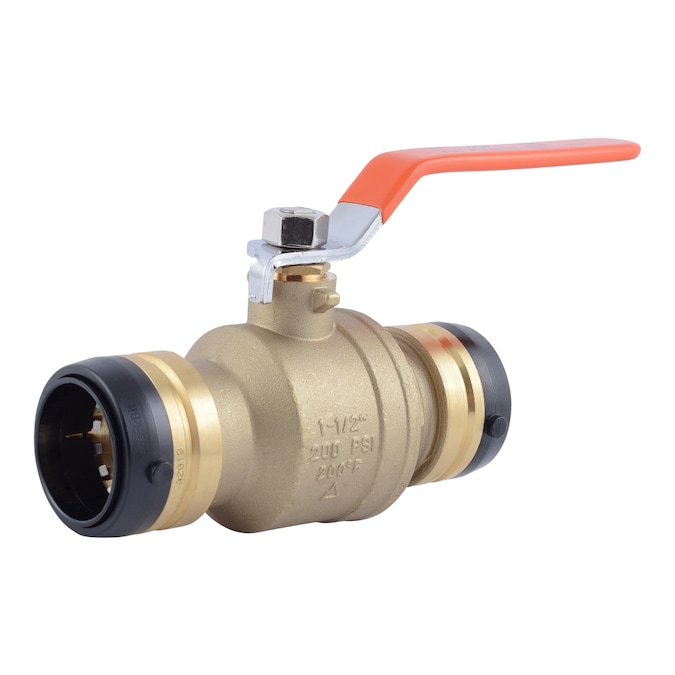 SharkBite 1-1/2-in Push-to-connect Brass Ball Valve
