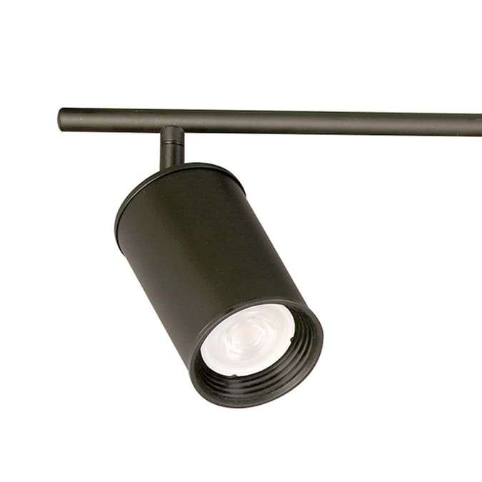 allen + roth Mason 36-in 4-Light Matte Black dimmable Gu10 Pin Base Traditional Track Bar - Image 5