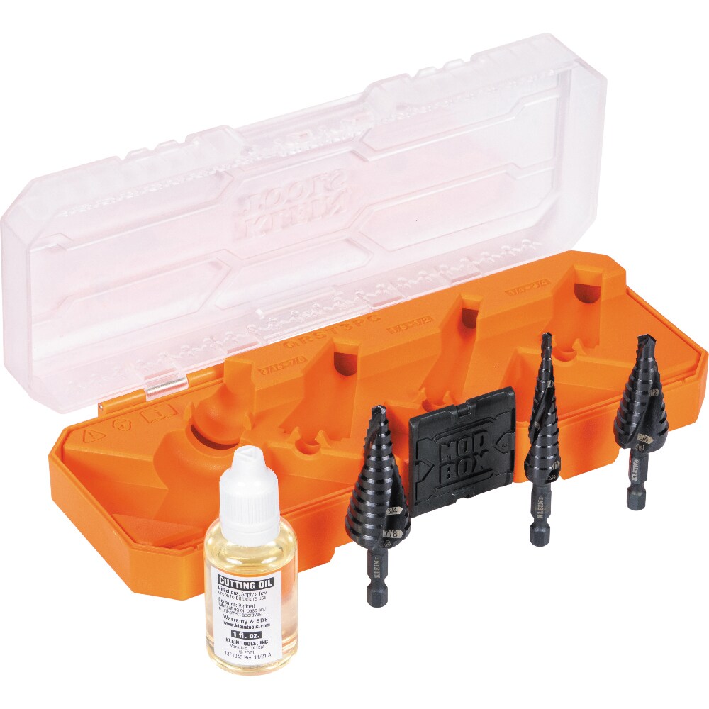 Premium All Purpose Quick Release Step Bit Kit, 3 Piece - Image 12