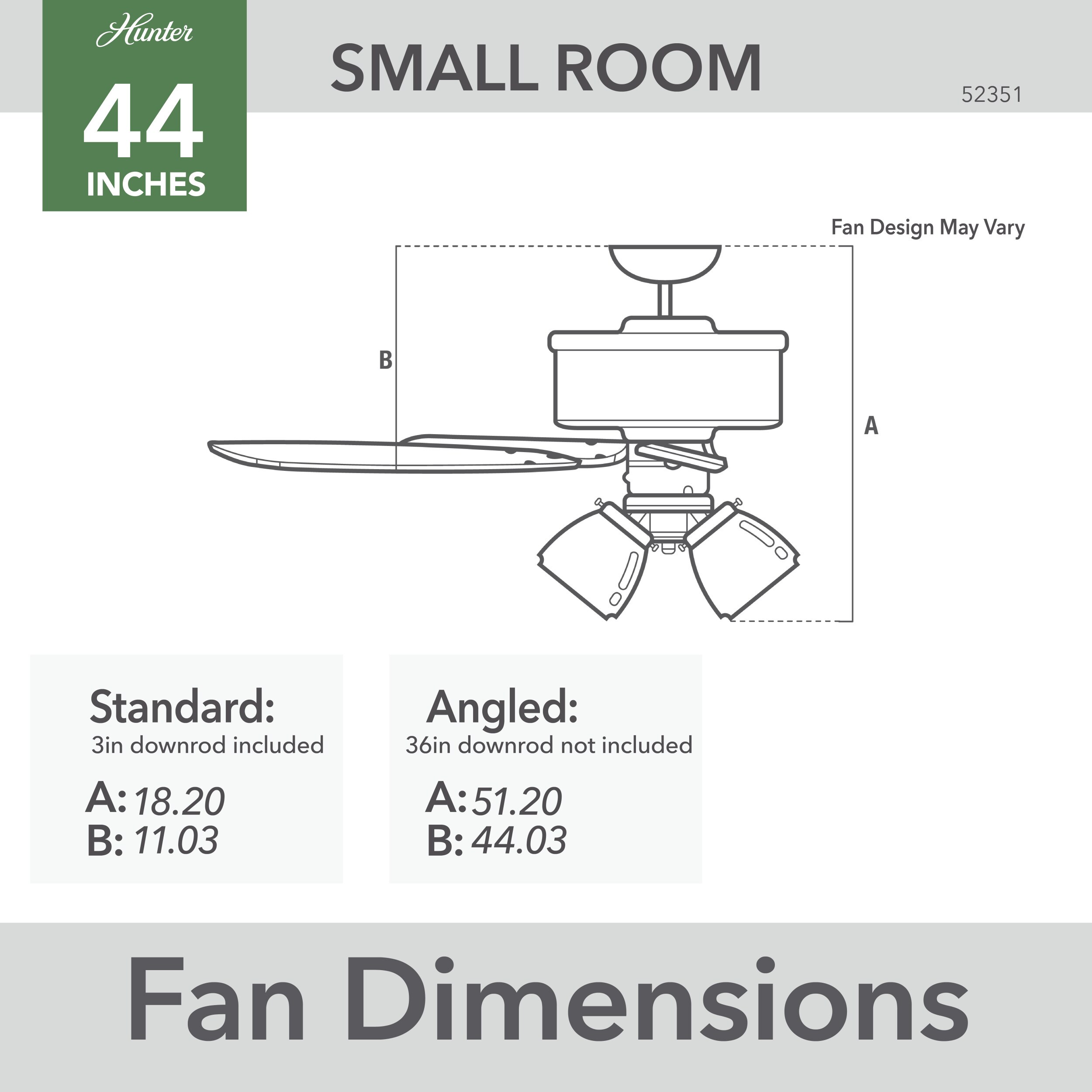 Crystal Peak 44-in Matte Black with Dark Gray Oak Blades Ceiling Fan With Light ( 5 -Blade ) - Image 8