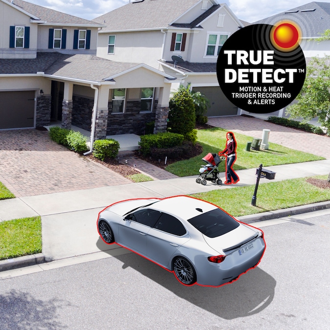 Swann 4K Floodlight Security Camera Outdoor 1-Camera Hardwired FloodlightMicro Sd (Included) Security Camera System - Image 5