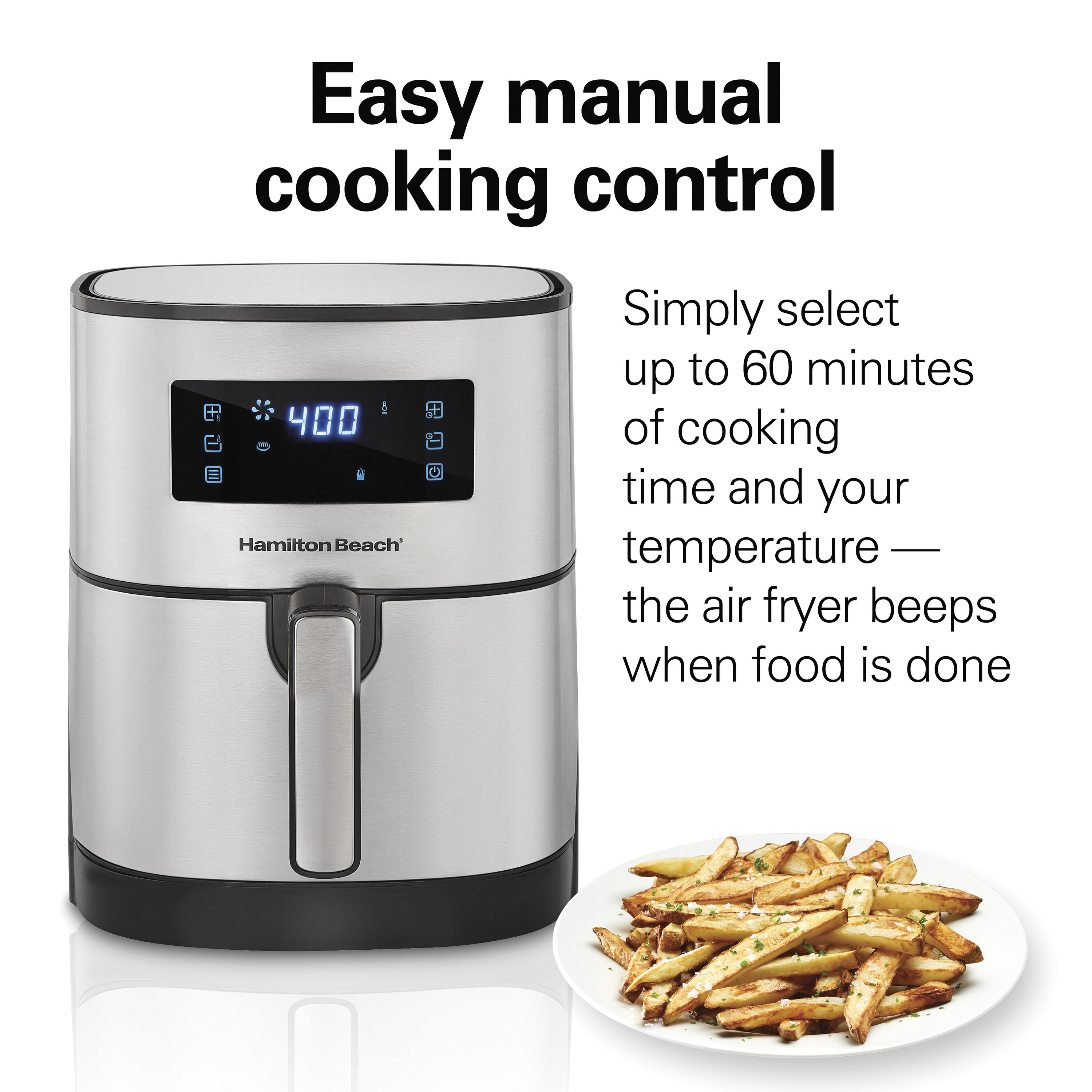 6-Quarts Black Digital Air Fryer - Image 4