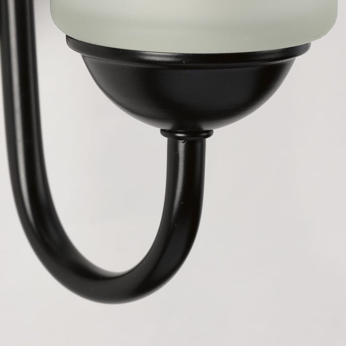 Progress Lighting Classic 30-in 4-Light Matte Black Transitional Vanity Light - Image 5