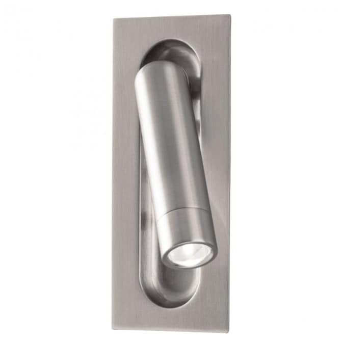 dweLED Scope 2.94-in W 1-Light Brushed Nickel Modern/Contemporary Wall Sconce