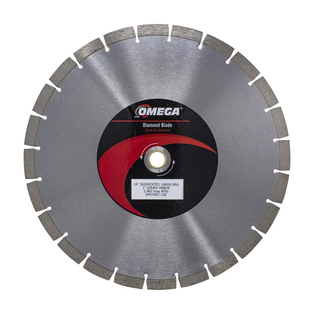 14" Segmented Blade 14-in Wet Segmented Rim Diamond Saw Blade