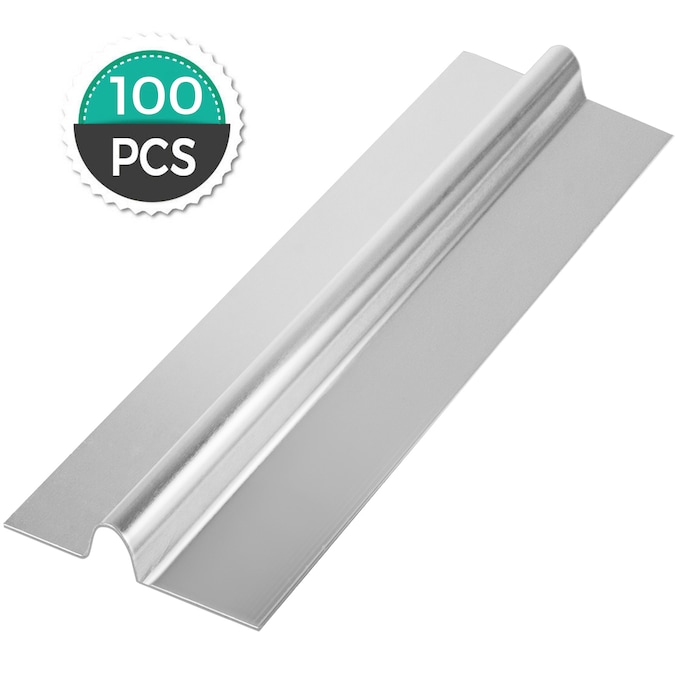 VEVOR Pex Heat Transfer Plates, 100Pcs Box Radiant Heat Transfer Plates, 2Ft Aluminum Pex Heat Transfer Plates, 1/2-in Heat Transfer Plates Designed For Pex Tubing