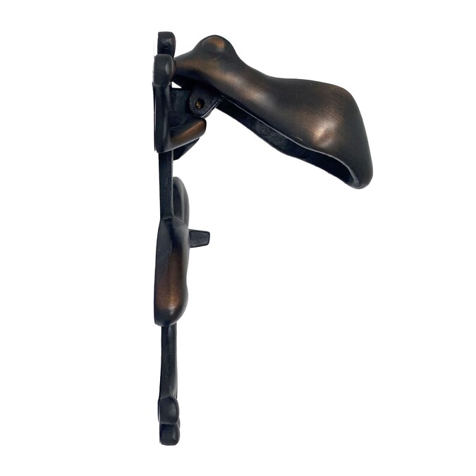 Michael Healy Unique Door Knockers Brass and Green Patina 6-in Door Knocker - Easy Surface Installation, Polished Hardware Finish - Image 5