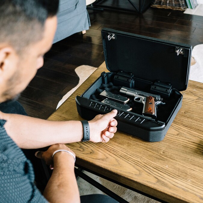 Vaultek VTi Full-Size Bluetooth Enabled 2-Gun Biometric Gun Safe with Interior Lighting - Image 9