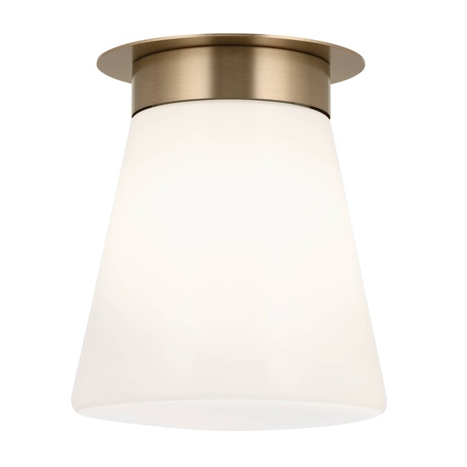 Kichler Albers 1-Light Gold Flush Mount Light