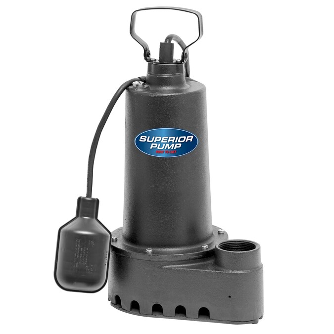 Superior Pump 1/2-HP 120-Volt 70-GPM Cast Iron Submersible Sump Pump