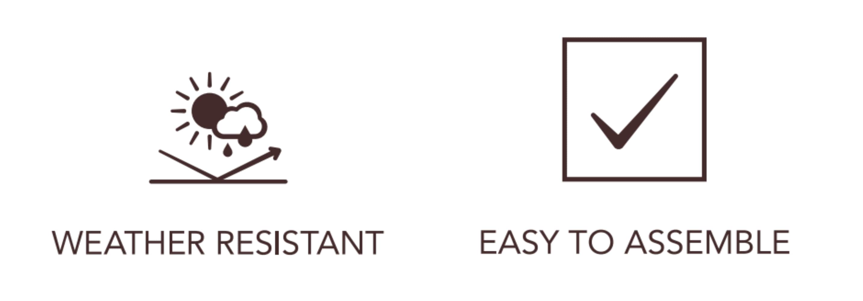 Thomas Lake Rectangle Outdoor Dining Table 39-in W x 67-in L with Umbrella Hole - Image 18