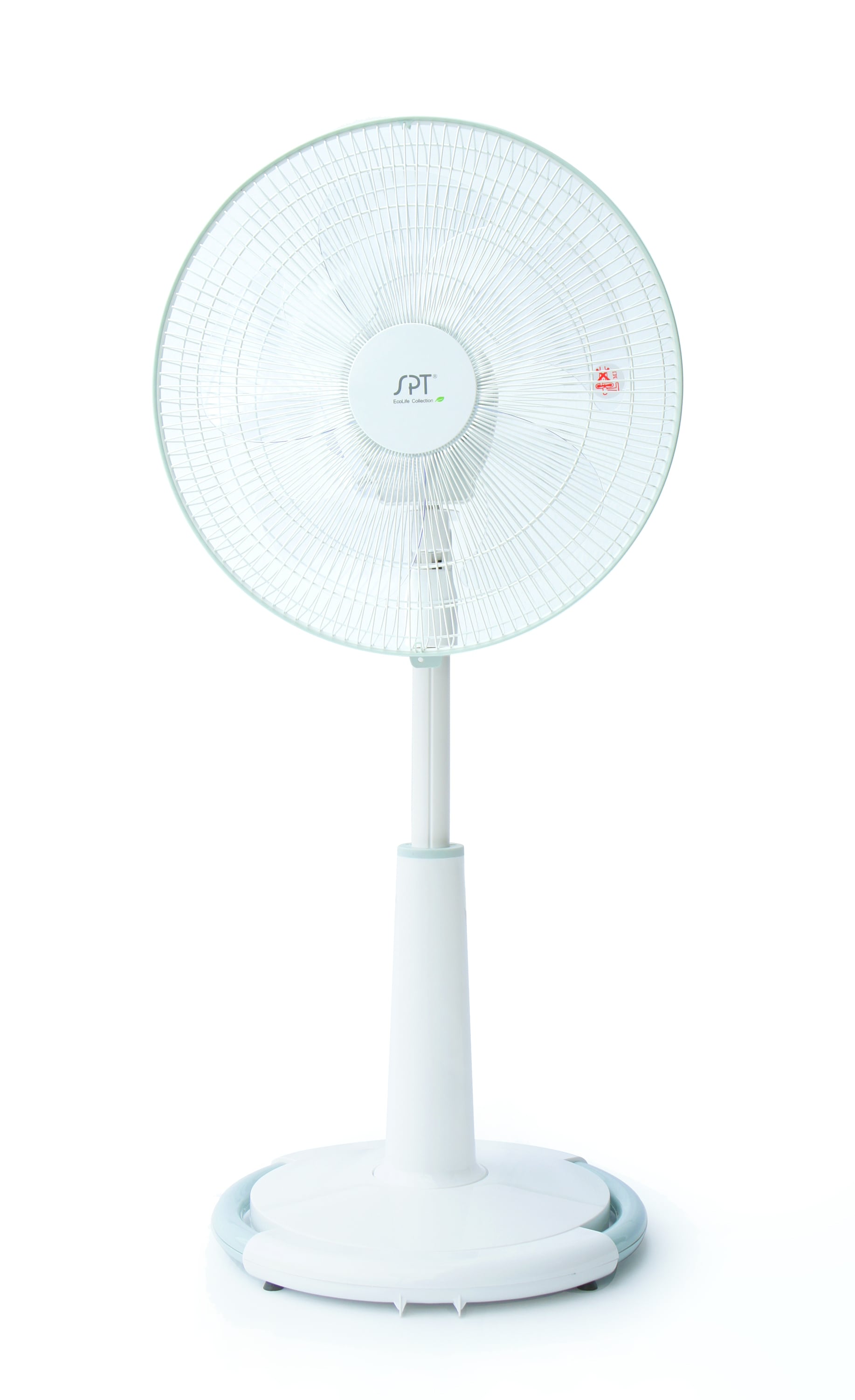 16-Inches 120 -Volt 3 -Speed Indoor White Oscillating Pedestal Fan