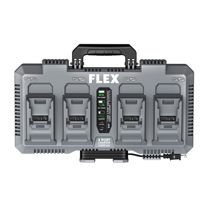 FLEX 4-Port 24-V Lithium-ion Power Tool Battery Charger